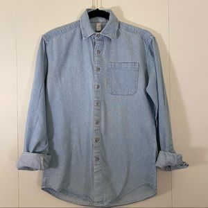 Denim Button Down Shirt